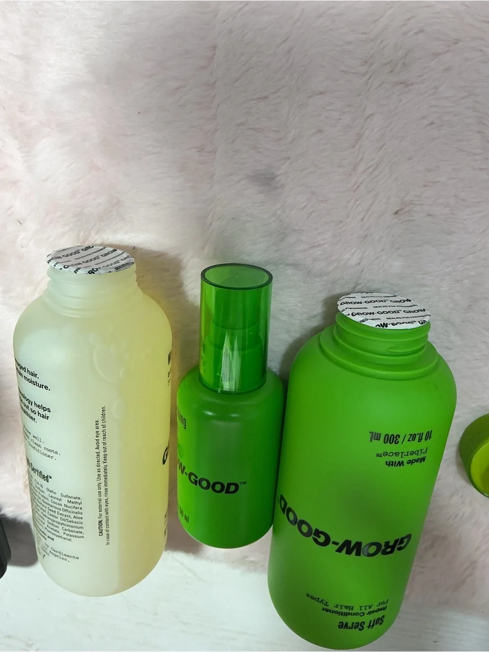 GROW-GOOD Green Hair Repair Shampoo & Treatment Set 09